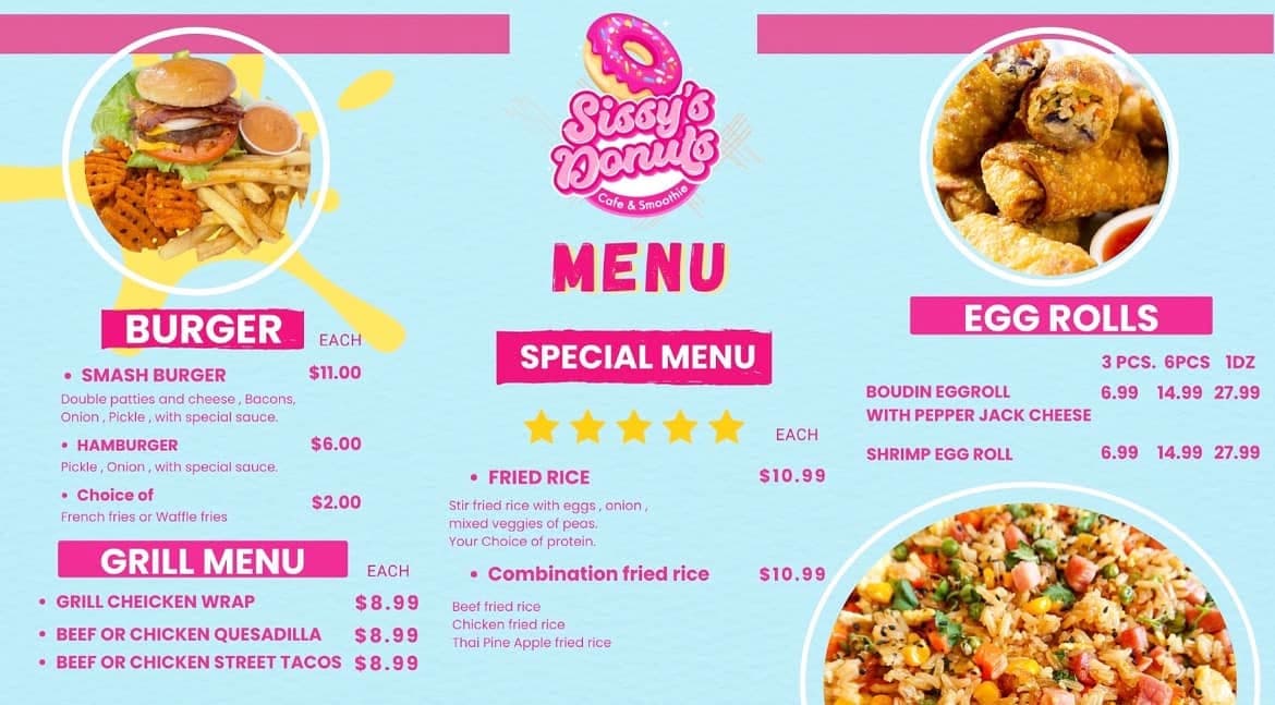 Kolache, boudin & burritos